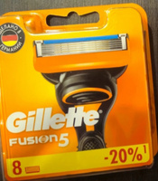 Сменные Кассеты Для Мужской Бритвы Gillette Fusion5 Power, с 5 лезвиями,  c точным триммером для труднодоступных мест, для гладкого бритья надолго, 8 шт #72, Оксана Д.