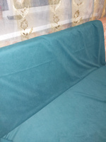 Ткань мебельная 100KOVROV, обивочная, Велюр, ultra BRUNO ATLANTIC, 1 п.м, ширина 140 см #147, Светлана Н.