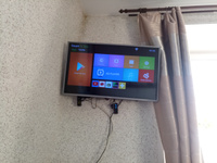 BOX Медиаплеер ТВ-приставка TV Stick 4К Q96 с Android TV 8g/128g Android, 2 ГБ/128 ГБ, Wi-Fi, черный, черный матовый #2, Dark S.
