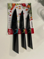 Набор кухонных ножей APOLLO Genio "Vertex" из 3 предметов с антикоррозийным покрытием лезвий #35, Нелли Б.