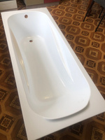 Акриловая ванна 170х70 с каркасом, "SERENA" от бренда "Vento Italy", белая, прямоугольная #1, Светлана С.