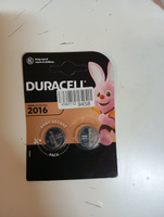 Duracell Батарейка CR2016, Литиевый тип, 3 В, 2 шт #3, Владимир П.