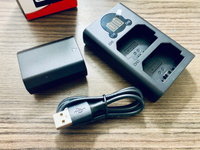 Двойное зарядное для Sony NP-FZ100 Micro и C-Type USB с индикатором #7, Константин Сергеевич
