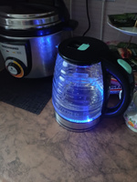 Чайник электрический LUMME LU-4101 стеклянный 2л, светлая яшма #49, Дмитрий Г.