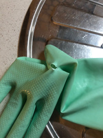 Перчатки для уборки Perfect House хозяйственные, резиновые из прочного латекса для мытья посуды, размер S, 1 пара #2, Елена Д.