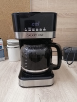 Кофеварка электрическая Galaxy LINE GL 0711 ( 1100 Вт, 1.8 л, 220 В ) / черный / для приготовления кофе #4, Дарья А.