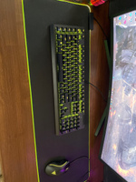 Razer Игровая клавиатура проводная BlackWidow V4 X, (Razer Green), Русская раскладка, черный #2, Артем В.