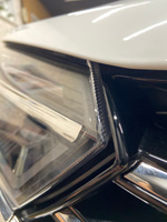 Защитная прозрачная полиуретановая бронированная плёнка для передних фар Lada Vesta NG (2023-н.в.) #8, Андрей В.