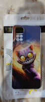 Силиконовый чехол на Xiaomi Redmi Note 11 4G Global/Redmi Note 11S / Редми Ноут 11 Global/11S "Cheshire Cat" #8, Ксения Денисова