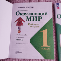 Окружающий мир. Рабочая тетрадь. 1 класс. Часть 1 и 2. Школа России. ФГОС 2024 Плешаков Андрей Анатольевич | Плешаков Андрей Анатольевич #1, Елена Т.