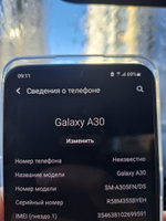 Ударопрочный силиконовый чехол накладка для телефона Samsung Galaxy A20 и A30 / Усиленный прозрачный чехол с бортиками и защитой углов на Самсунг Галакси А20 и А30 #33, Usmonali