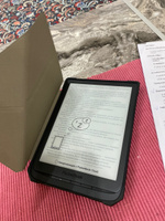 Чехол-книжка MyPads для PocketBook 740 с подставкой Оригами качественная импортная кожа в черный #4, Ольга И.