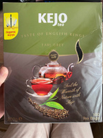 Чай в пакетиках 100 шт, черный, TASTE OF ENGLISH KINGS Earl Grey с ароматом бергамота, KejoTea #1, Татьяна Т.