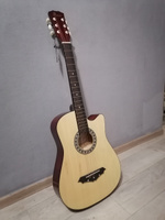 Акустическая гитара+Аксессуары, натуральная, Foix FFG-2038CAP-NA #8, Евгений О.