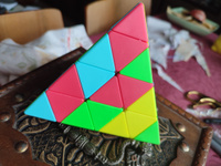 Пирамида рубика Fanxin Pyraminx 4x4x4 Цветной пластик #7, Людмила Н.