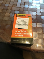 Тестер аккумуляторных батарей автомобилей Konnwei KW208 #7, Максим Ч.