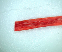 Нить-резинка для бус/браслетов 0,8 мм, цвет: Красный, длина: 10 м #35, Валерий С.