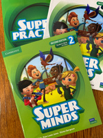 Комплект Super Minds 2+ Super Practice 2 (second edition) Students book with DVD+ WorkBook | Herbert Puchta #1, Светлана А.