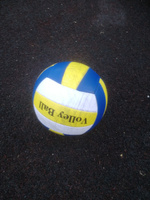 Мяч волейбольный, 5 размер, желтый #1, Сергей П.