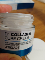 LEBELAGE Крем для лица Антивозрастной придающий эластичность с Коллагеном Dr.Collagen Cure Cream, 70мл #72, Наталья К.