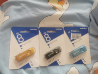 Флешка USB 2.0 Smartbuy 008GB Twist, черный #35, Евгений П.