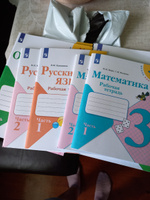 Набор рабочих тетрадей Русский язык, Математика, Окружающий мир 3 класс. Комплект из 6 штук. УМК "Школа России". ФГОС | Канакина Валентина Павловна, Моро Мария Игнатьевна #36, Мария К.