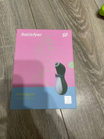 Вибратор Пингвин вакуумный Satisfyer,вибратор для женщин, стимулятор клитора, 18+ #8, Александр А.