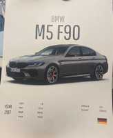 Постер BMW M5F90 #5, Элена К.