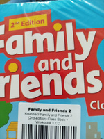 Комплект Family and Friends 2 (2nd edition) Class Book + Workbook + CD #1, Резеда С.