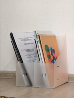 Лоток-органайзер вертикальный, пластиковый, для хранения документов #7, Наташа К.