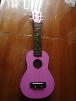 DAVINCI VINS-10 IZA - укулеле сопрано, пластик, цвет фиолетовый (виноград-изабелла) #2, Виктория К.