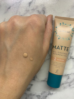 LUMENE Матирующий тональный крем MATTE Oil-Control Foundation SPF20 тон 2 Soft Honey - Медовый бежевый 30 г Финляндия #14, Анастасия Ш.