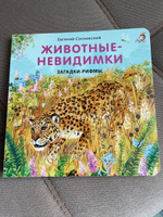 Книжки-картонки. Загадки-рифмы. Животные-невидимки | Сосновский Евгений Анатольевич #1, Марина П.