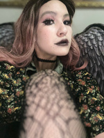 Крылья ангела большие черные карнавальные для фотосессии #15, Эвелина В.