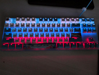 Игровая клавиатура Red Square Keyrox TKL Hanami (RSQ-20038) G3ms Sapphire Switch белый/голубой Русская раскладка USB #55, Рустам Ш.