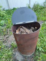 Крышка на бочку для сжигания мусора 610 мм., металл 1,5 мм. #6, Виталий К.