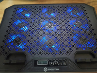 Подставка для ноутбука с активным охлаждением EVOLUTION LCS-05 RGB #133, Данилин Артем
