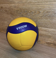 Волейбольный мяч Mikasa V300W; насос с иглой в комплекте; Мяч волейбольный Микаса размер 5 #3, Ольга А.