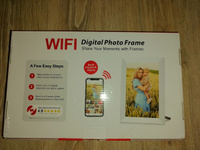 Умная Цифровая фоторамка FRAMEO, экран 10,1 дюйм. TOUCH SCREEN SMART WI-FI Photo Frame Сенсорный экран, ФОТО, ВИДЕО и ЗВУК. Работает по ВАЙ-ФАЙ. 1280x800 пикселей. #4, Виктор С.