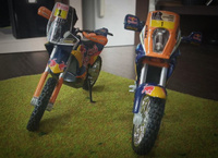 Мотоцикл игрушечный Bburago KTM 450 Dakar Rally 2019 #6, Вячеслав И.