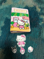 Набор куроми игрушка фигурка ХЕЛЛОУ КИТТИ / HELLO KITTY стикеры / бумажная кукла книжка домик все с куроми #79, Yam Elena