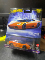 Машинка коллекционная Mattel Hot Wheels Premium Car Culture:FPY86 Lamborghini Reventon Roadster #33, Алексей