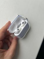 Чехол для AirPods Pro 2 силиконовый, прозрачный #31, chamomile