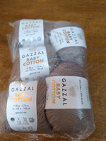 Пряжа хлопок GAZZAL Baby Cotton (Газал Бэби Коттон), цвет 3434, 5 штук #39, Наталья К.