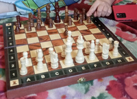 Шахматы + нарды Тура подарочные деревянные для детей и взрослых #18, Гущин С.