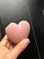 Вакуумно-волновой вибратор Satisfyer Cutie Heart light red стимулятор клитора #8, Ekaterina T.