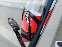 Флягодержатель для велосипеда OyLoy Light water, черный матовый #16, годжо с.