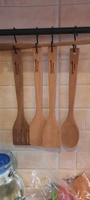 Набор деревянных лопаток для кухни Премиум, 4 предмета #49, Таисия Ш.
