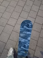 Шкурка для скейтборда, самоката BroStuff camo blue #45, Алишер К.