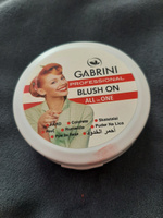 Румяна для лица Gabrini Blush ON PROFESSIONAL, матовые, компактные, сатиновые румяна с зеркальцем и пуховкой, тон 54 испанская роза, 12,0 г. #6, Ирина Г.